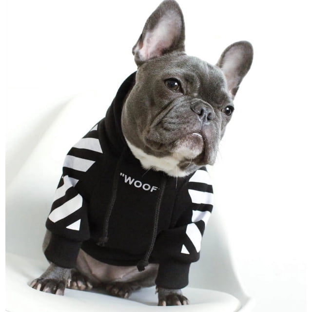 Sudadera con capucha para perros de moda para mascotas, ropa deportiva para perros de otoño e invierno
