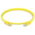 thumbnail image 2 of Cmple - 2 Pack Cat5e Ethernet Cable 3 ft, Network Patch Cord, LAN Cable with RJ45 Connectors, Cat 5 Wire for Fast Internet, 1 Gigabit Router Cables - Yellow, 2 of 8