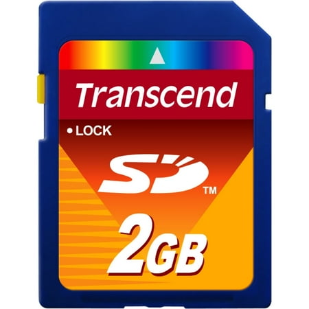 - Transcend 2GB Secure Digital Card - 2 GB