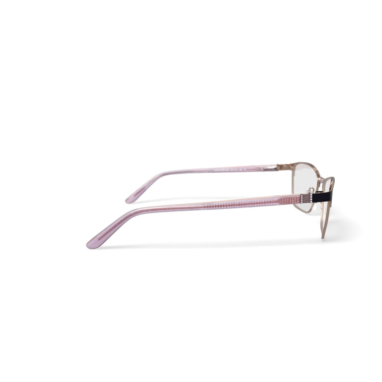 EasyClip Women's EC455 Browline Prescription Eyeglasses with Case