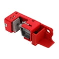 thumbnail image 2 of Breaker Lockout, High Strength Red Appearance Corrosion Resistance Circuit Breaker Lockout  For Construction Site, 2 of 8