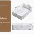 thumbnail image 5 of LiviNest Modern Vessel Sink for Bathroom Vanity: 3-in-1 Art Basin Set with Faucet & Drain - 20x14 Inch Black White Marble Porcelain Ceramic Above Counter Sink for Master Guest Bathroom, 5 of 6