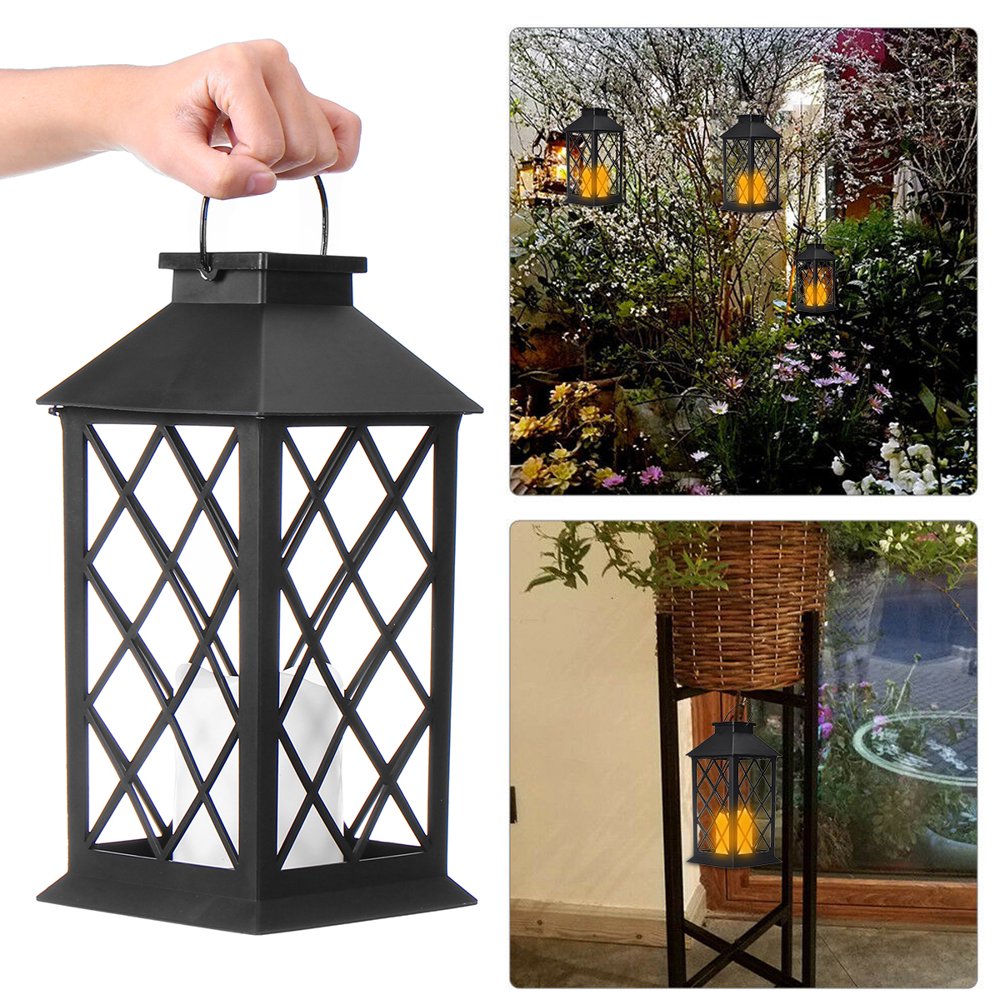 Waterproof Solar Powered Garden Lights Rechargeable Solar Lantern Light