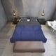 thumbnail image 4 of Colcha Duplex Condecora Ultrasonido Edredon Ligero Matrimonial y Fundas para Almohada Color Marino-Gris, 4 of 4