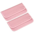 thumbnail image 1 of Unique Bargains Faraday Bag, 2Pcs RFID Signal Blocking Pouch Clamshell 7.87 Inch Anti-Radiation Anti-Tracking Anti-Spying, Pink, 1 of 5