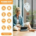thumbnail image 2 of Keeps Bugs Out Magnetic Closure Screen Door, Heavy Duty Self Sealing, Portable &amp; Windproof Design, Easy Install, Pet Friendly, Fresh Air Flow For Indoor Outdoor Doors, 2 of 6