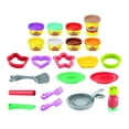thumbnail image 2 of Set de Juego Hasbro Play-Doh Desayunos con 14 piezas Incluye 8 latas de masa moldeable para niños de 3 años en adelante, 2 of 4