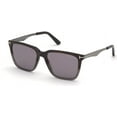 thumbnail image 6 of TOM FORD FT0862 56C Garrett Square Havana Smoke Mirror 56 mm Men's Sunglasses, 6 of 6