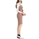 thumbnail image 4 of INSPIRAR CHIC Vestido de tirantes con botón decorativo y lazo en la cintura S Rosa, 4 of 6