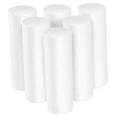 thumbnail image 6 of WEAVILUX 6-Pack White Polystyrene Cylinder Blocks for Crafts, Foam Decoration Accessories for Art Projects, 6 of 8