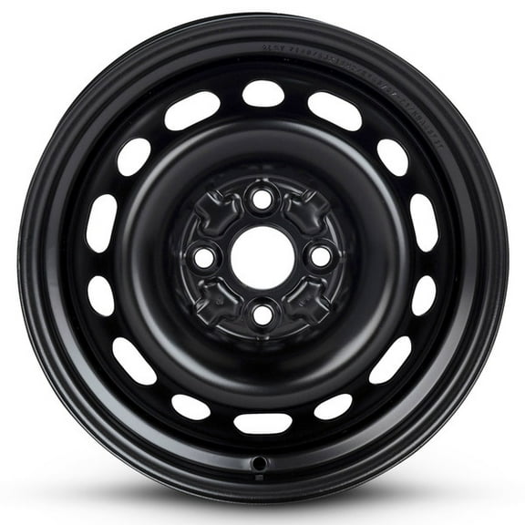 Wheel For 2004-2006 Scion XB 15 inch Black 4 Lug Steel Rim Fits R15 Tire