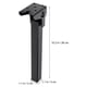 thumbnail image 5 of EeaseMX 4 patas plegables para mesa de cama, resistentes y duraderas, para portátil (negras), 5 of 8