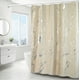 thumbnail image 1 of (Beige) Cortina de Ducha Simple de mármol Plateado - 180 * 180 cm, Cortina de Ducha de poliéster Lavable a máquina con Dobladillo Inferior con Peso y 12 Ganchos, Cortinas para bañera de baño, 1 of 5