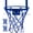 Blue, variant on Mini Basketball Net Replacement 8 Loop [2 Pack], Vibrant Color, for Indoor Door/Room Walls 8"-10.25" Hoop