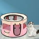 thumbnail image 1 of Parque portátil plegable para perros y gatos | Corral para gatitos y transportín de viaje para interiores y exteriores, 1 of 3