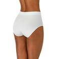 thumbnail image 2 of Carole Hochman Women's 5-Multi pack Soft Seamless Full Coverage Brief Panties-Multi / M, 2 of 9