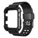 thumbnail image 4 of Correa para Apple Watch con estuche, funda protectora suave antigolpes de 42 mm con brazalete de silicona. Negro, 4 of 9
