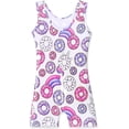 thumbnail image 2 of HOZIY Gymnastics Leotards for Girls with Shorts Toddlers Biketards Rainbow Unicorn Dinosaur Mermaid Leopard Flower Galaxy, 2 of 6