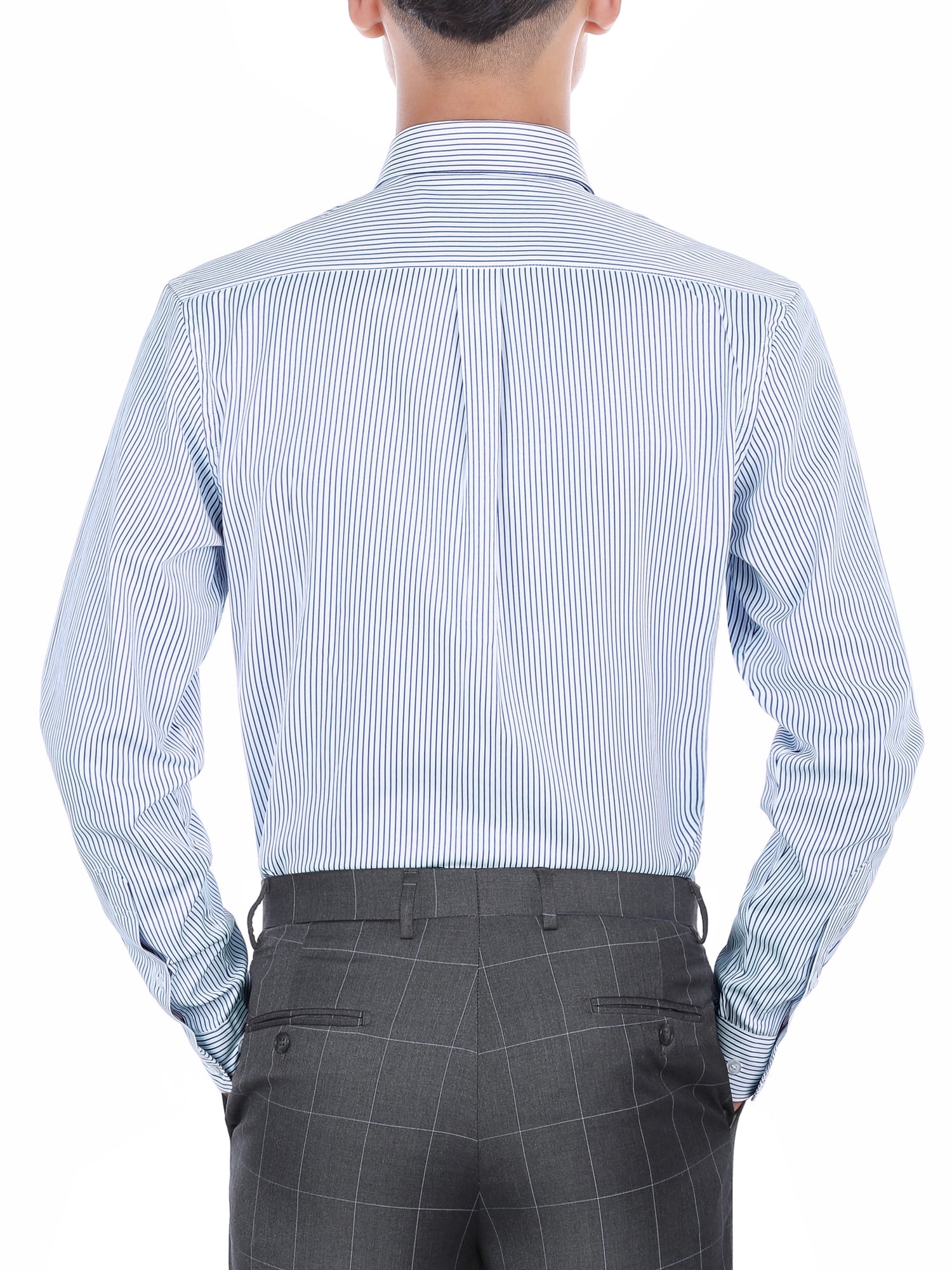 navy blue dress shirt walmart