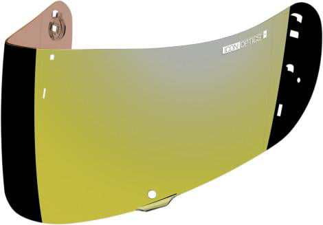 ICON Unisex Adult Clear Optics Shield For Airfram Pro and Airmada Helmets 0130-0476 