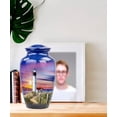 thumbnail image 3 of Lighthouse urn,Cremation Urns for Human Ashes -Handcrafted Lighthouse Memorial Decorative Urns, Urns for Human Ashes Female & Male, Urns for Ashes Adult Female, Funeral Urns, 3 of 4