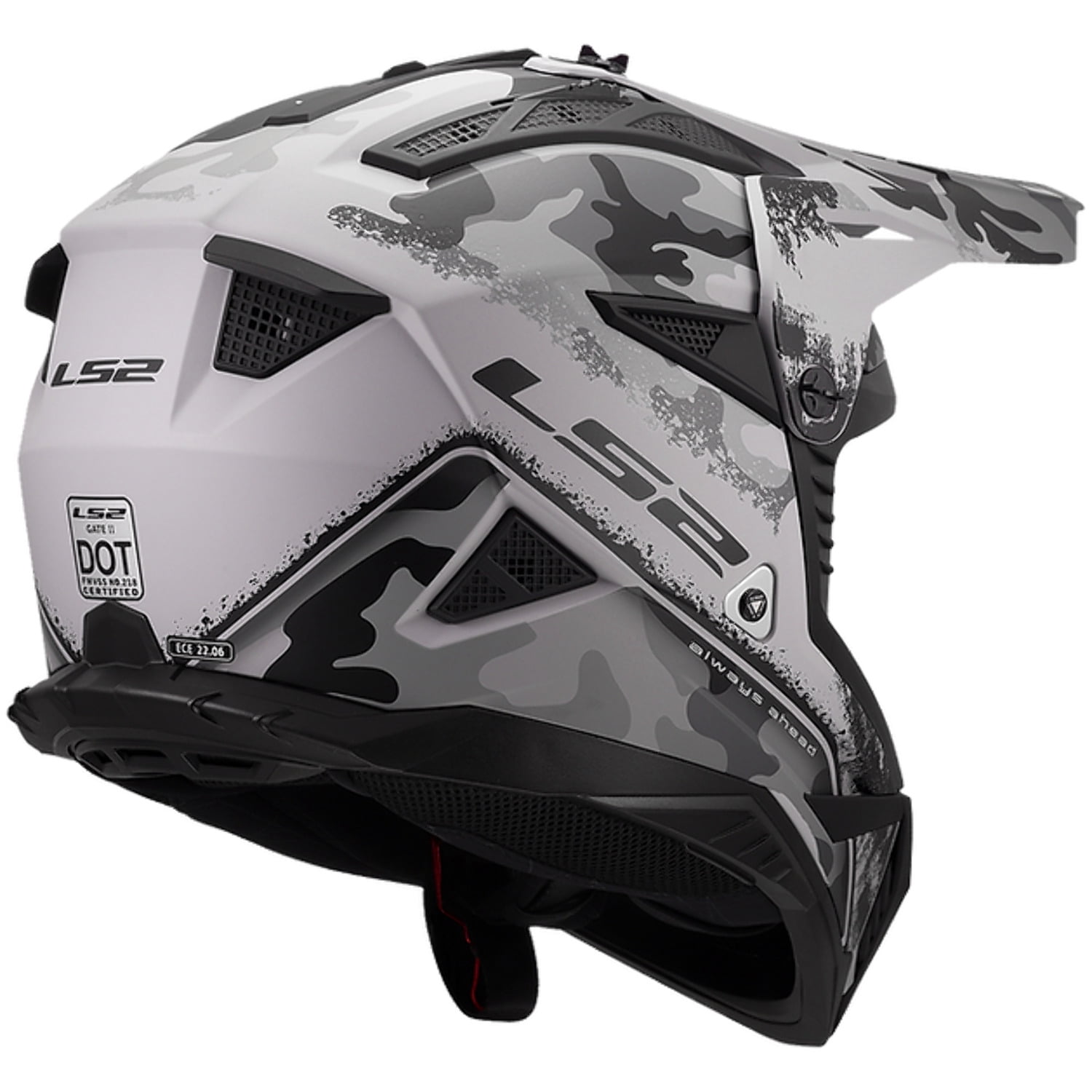 LS2 Gate II Carbine Full Face MX Motorcycle Helmet