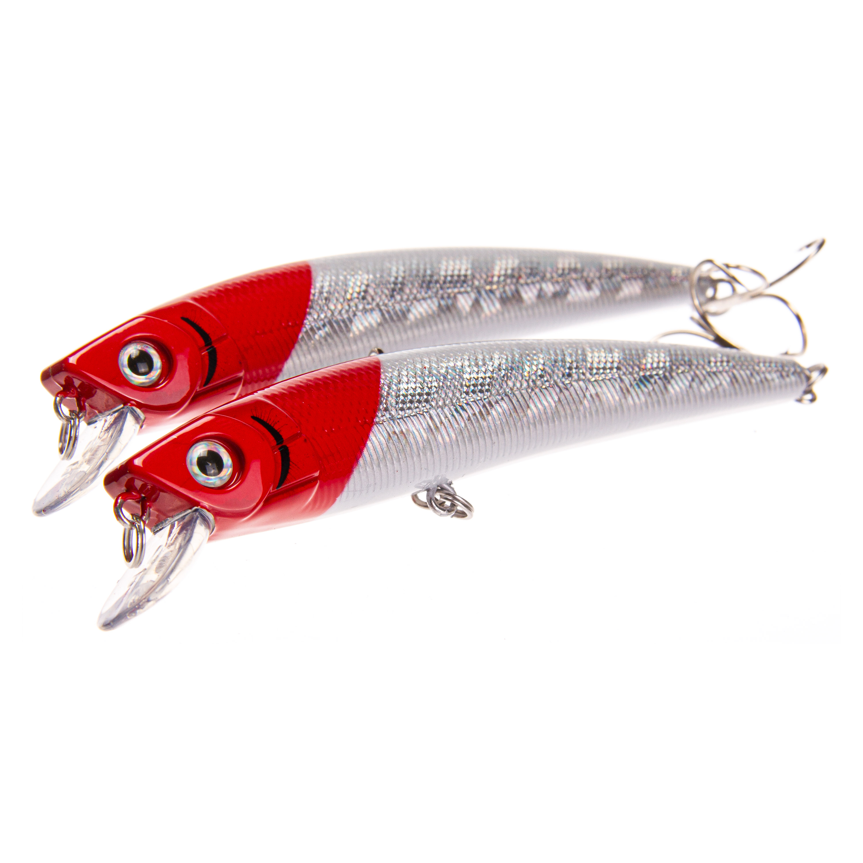 Ozark Trail Saltwater Inshore Minnow Fishing Lures, 2-Pack