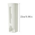 thumbnail image 2 of Plastic Bag Holder, Grocery Shopping Bag Dispenser Wall Mounted, Large-Capacity Storage Hanging Organizer with Large Opening, Suitable for Kitchen, Pantry, 2.95x8.66 inch, 2 of 2