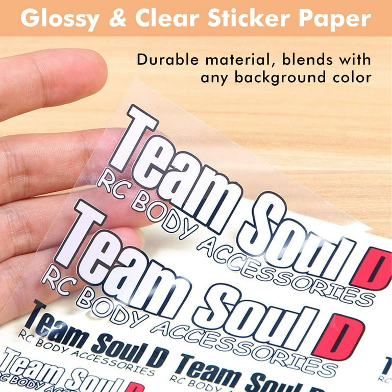 Wholesale A4 Clear Sticker Paper Transparent Film for Inkjet Printer -  China Inkjet Film, Waterproof Inkjet Film