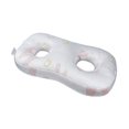 thumbnail image 2 of Almohada para perforación de orejas, protector de soporte suave con 2 orificios para dormir, tapones para los oídos, Rosa, 2 of 9