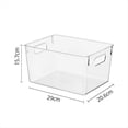 thumbnail image 2 of Cocina Caja de Almacenamiento Transparente Caja de Almacenamiento de Alimentos los Contenedores de Almacenamiento Transparentes Grandes Se Utilizan para la Clasificación., 2 of 6