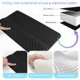 thumbnail image 4 of Soporte para teclado con reposamuñecas ergonómico CFHYZAZNCL negro, 4 of 7