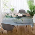 thumbnail image 6 of BZSMCE Square Tablecloth Beautiful Blush Roses Pattern Tableclothes, 6 of 9
