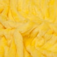 thumbnail image 3 of Flxxie Ultra Soft Fluffy Flannel Fuzzy Toddler Blanket, Baby Plush Blanket Unisex, 30" x 40", Yellow, 3 of 6
