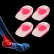 thumbnail image 3 of Almohadilla 2 Pares Suave Universal Mujer Silicona Talón Cojín Masaje Pie Dolor Alivio Zapato Plantilla, 3 of 7