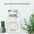 thumbnail image 4 of Koyal Wholesale Valentine's Day Stainless Steel Campfire Mug, Love Above Everything Else,  Gift Box, 1-Pack, 4 of 5