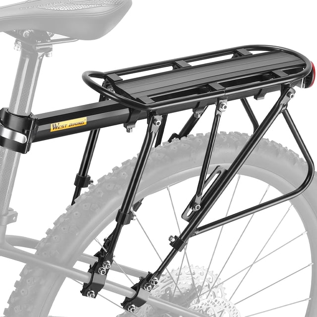 Portaequipajes para Bicicleta West Biking Ajustable con Capacidad de 100 kg
