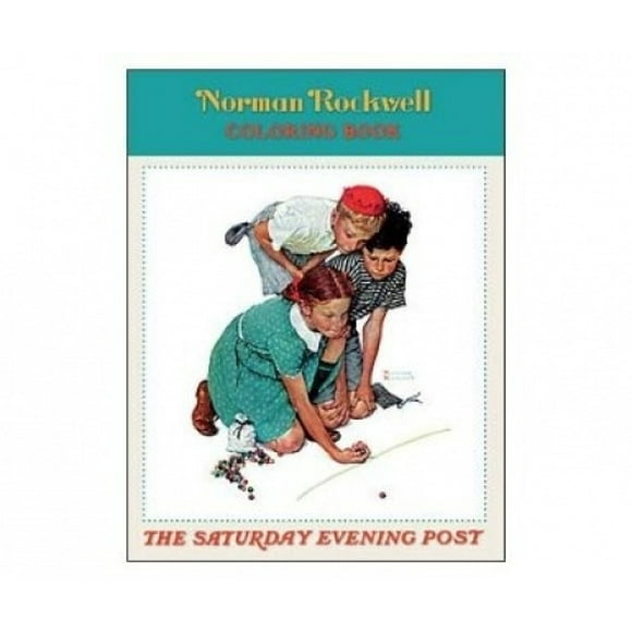 Norman Rockwell Coloring Book CB100