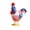 Multicolor-4A Home Decor, variant on JJV 4th of July Decorations Figurine, Cute Chick Figurine with Star Striped Flag Graphic, Cloth, 8.66x7.87in, for Independence Day Front Door Living Room Garden Fall Festival Decor