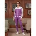 thumbnail image 2 of Women’s 2piece designer Tracksuit Gladys Track Jacket & Track pants matching outfit, 2 of 11