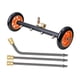 thumbnail image 3 of Limpiador de Chasis Limpiador de Carrocería de Alta Presión Adaptador de Lavado de Autos con Varillas Y Ruedas de Cobre Acero Inoxidable Adecuado para, 3 of 9