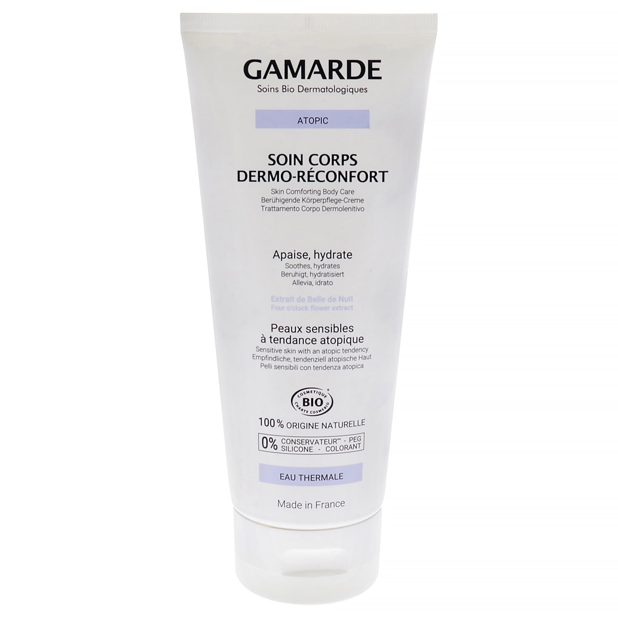 Gamarde Dermo-Comfort Body Treatment, 6.76 oz Body Lotion