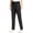 Black-Straight, variant on Comfysfit StretchActive - Ultra Stretch Ice Silk Casual Pants, Quick Drying Comfort StretchActive Trousers, Lightweight Comfy Pants for Women Over 50, Daily Casual & Active Wear