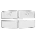 thumbnail image 4 of Pegatina botón para Mercedes, cubierta interruptor aleación aluminio, decoración botón coche, pegatina interruptor ajuste, ajuste botón plateado para Mercedes Benz, accesorio coche LHCER Descripción de la referencia, 4 of 8
