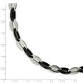 thumbnail image 3 of White Stainless Steel bracelet Chain style Fancy 7.5 in 8 mm, 3 of 3