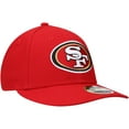 thumbnail image 3 of Men's New Era Scarlet San Francisco 49ers Omaha Low Profile 59FIFTY Fitted Hat, 3 of 5