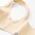 thumbnail image 4 of Njagoc3 Wireless Bras for Women Plus Size Front Button Wide Straps Seamless Comfortable Everyday Daily Bra, 4 of 6