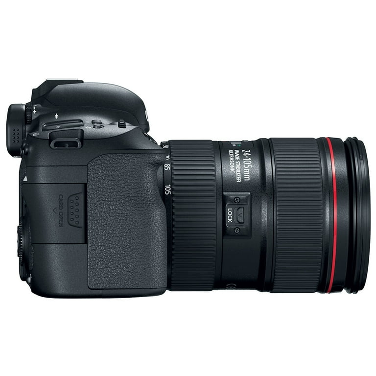 Canon EOS 6D Mark II 26.2MP Full-Frame Digital SLR Camera with 24