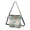 Beige-Dragonfly Mandala Flower, variant on Dolphin Flowers Print Bucket Crossbody Bag for Women, Casual Vegan Leather Hobo Satchel Purse with Adjustable Strap, Lightweight Sturdy Shoulder Handbag for Travel, Blue