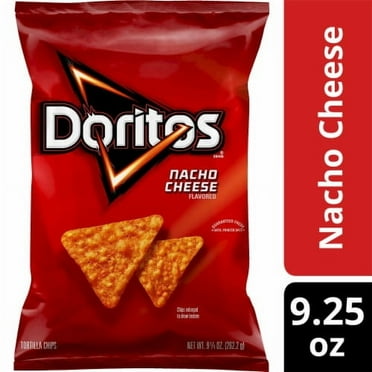 2X-Doritos Nacho Cheese Flavored Tortilla Chips - 9.25 oz